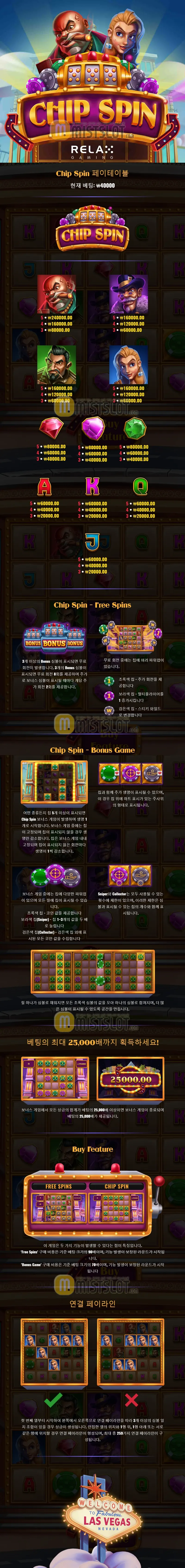 한번의승부! 운명의 주사위는 던져졌다!! Chip Spin - Relax Gaming