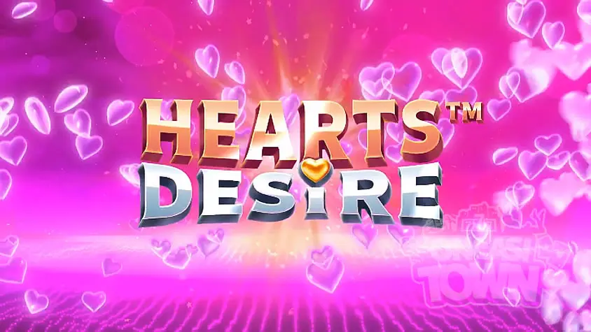 발렌타인 데이를 테마로 한 고변동성 슬롯 Hearts Desire(하트 디자이어)