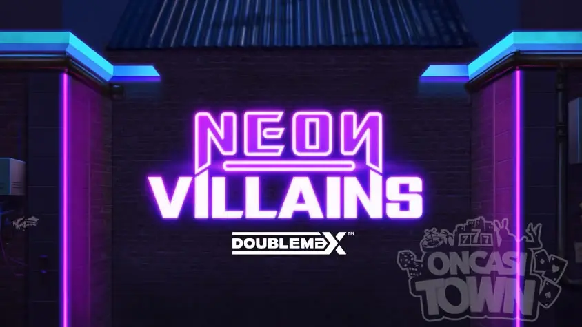 세련된 트릭 스타에 의한 강도 계획을 주제로 한 고 변동성의 클러스터 스타일 슬롯 Neon Villains DoubleMax(네온 빌런스 더블 맥스)