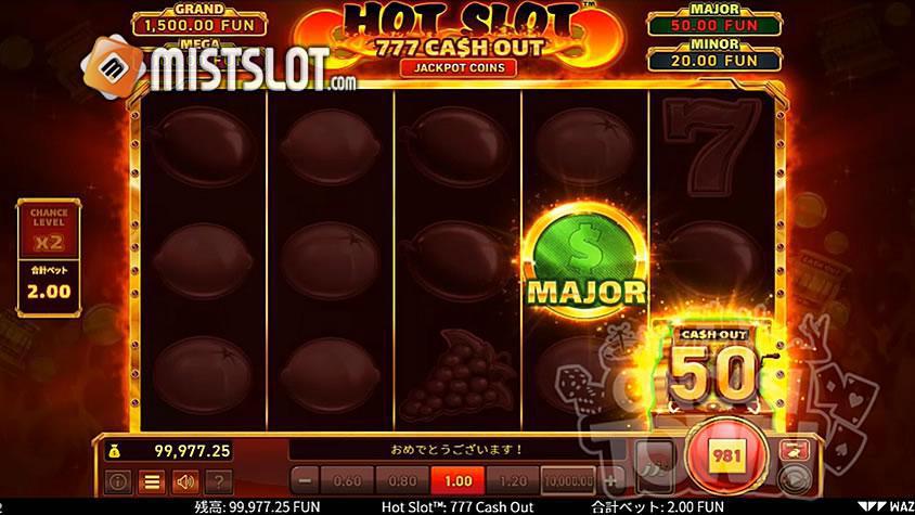 [WAZDAN] Hot Slot 777 Cash Out(핫 슬롯 777 캐시 아웃)