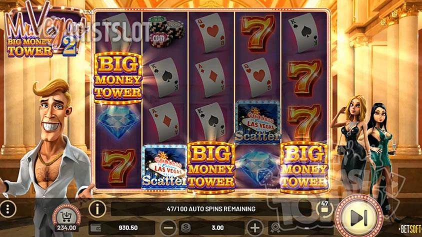 [벳소프트] Mr. Vegas 2 Big Money Tower(미스터·베가스·2·빅·머니·타워)