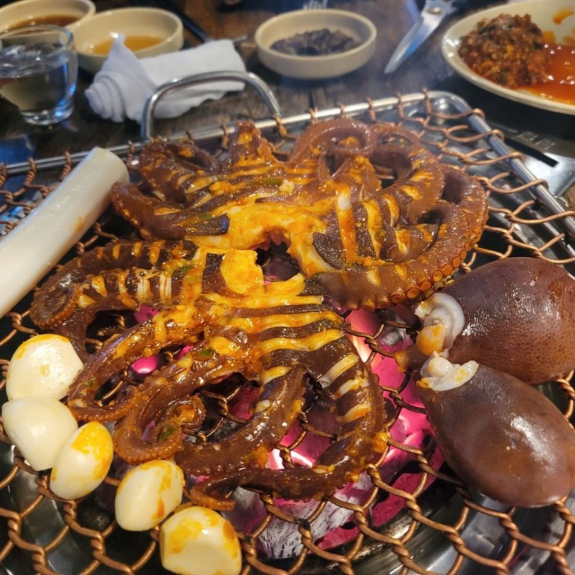 통문어구이