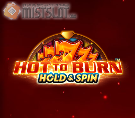 프라그마틱 플레이 슬롯 게임 리뷰  핫 투 번 홀드 앤 스핀 Hot to Burn Hold and Spin