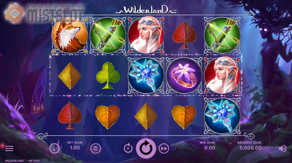 넷엔트 슬롯 게임 리뷰 와일더랜드 슬롯 Wilderland Slot